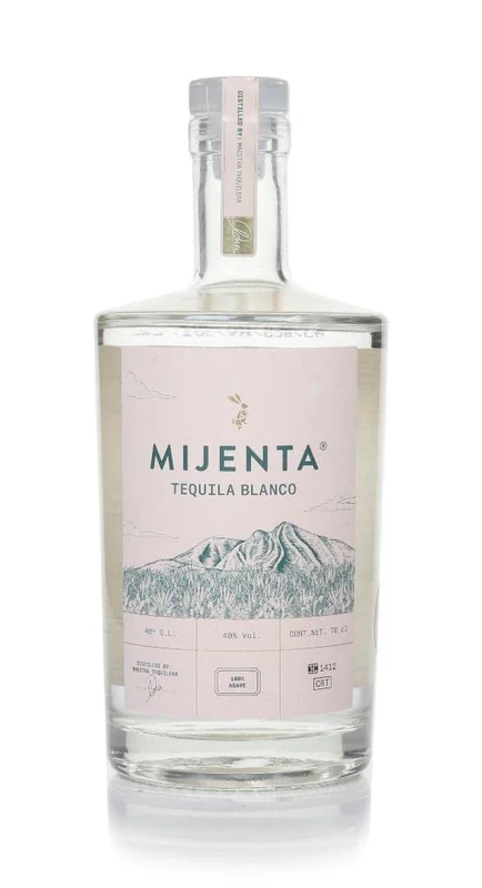 Mijenta Tequila Blanco, 70cl | 40% ABV | 100% Agave Blanco Tequila | Sustainably Sourced Product and Packaging