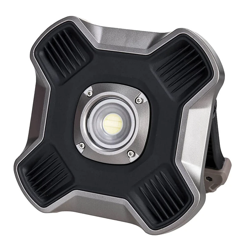 Portwest USB Rechargeable Flood Light, Color:Black/Grey, Size:L17cmxW17cmxD4.75cm, PA80BKR - Image 1