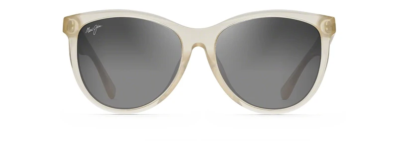 Maui Jim Unisex Glory Sunglasses Milky Almond 56/17/145, Milky Almond, 56/17/145 - Image 1