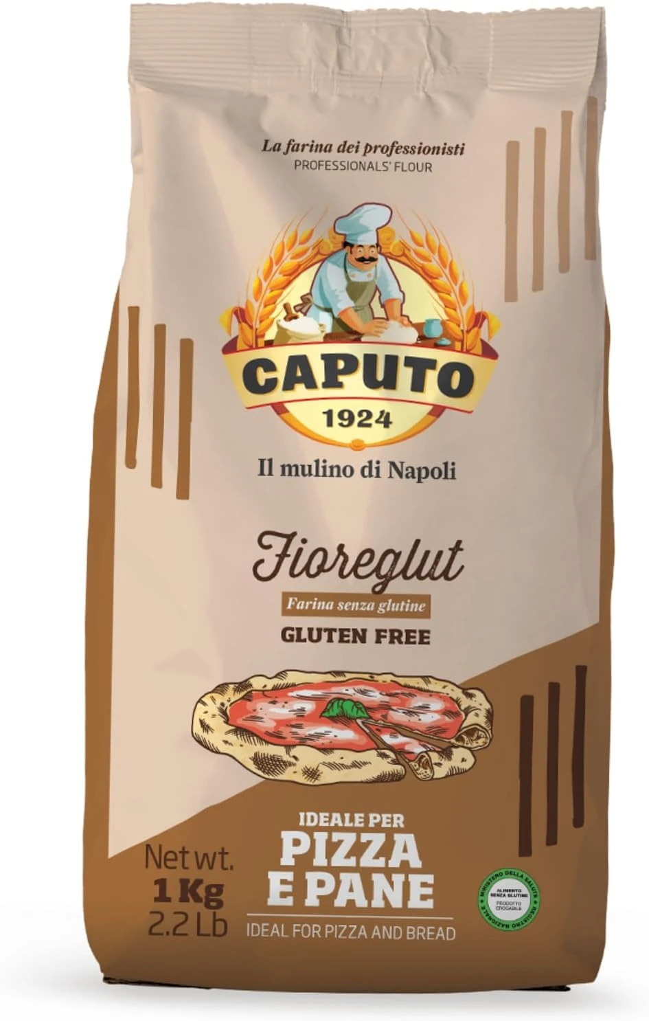 Caputo Gluten Free Flour (1kg) - Italian Produce - Alternative to Wheat Flour