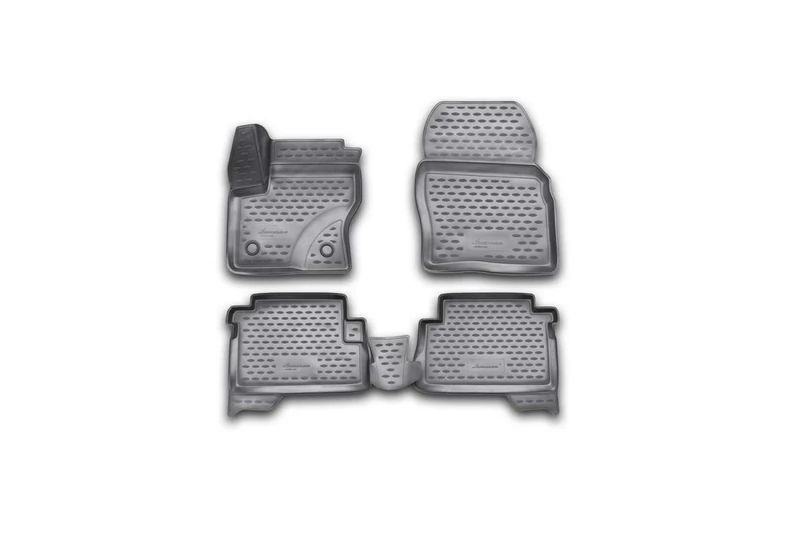 Element EXP.NLC.3D.16.42.210k Custom Premium Anti-Slip Rubber Floor Mats Ford Kuga Year: 13-16, 17-19, Black, Fit
