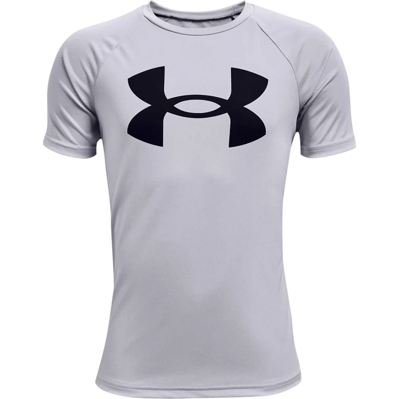 Under Armour Boys' UA Tech Big Logo SS, Sports T Shirt with Logo, Super-Soft Sportswear
