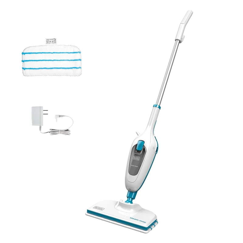 BLACK+DECKER Steam Mop, White (HSM13E1)