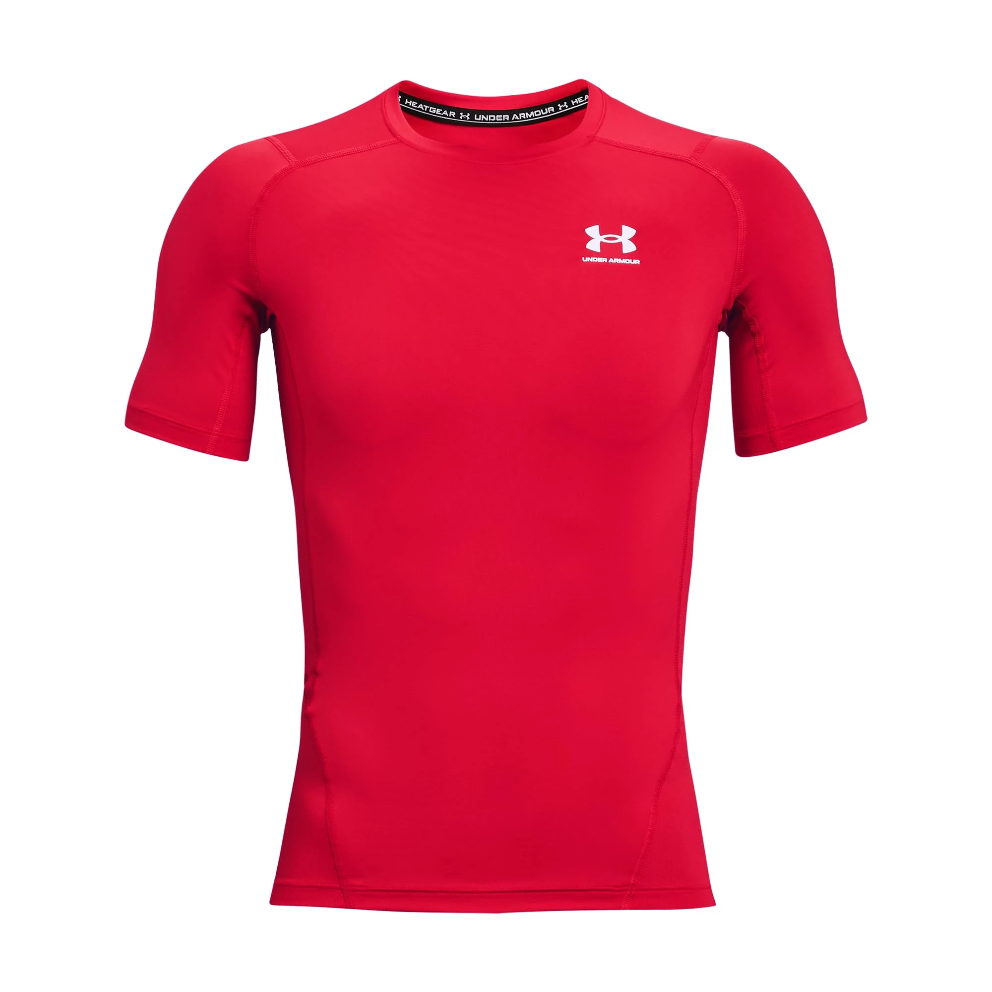 Under Armour Mens UA HG Armour Comp SS, short-sleeved sports t-shirt for men, comfortable and lightweight gym clothes for workouts