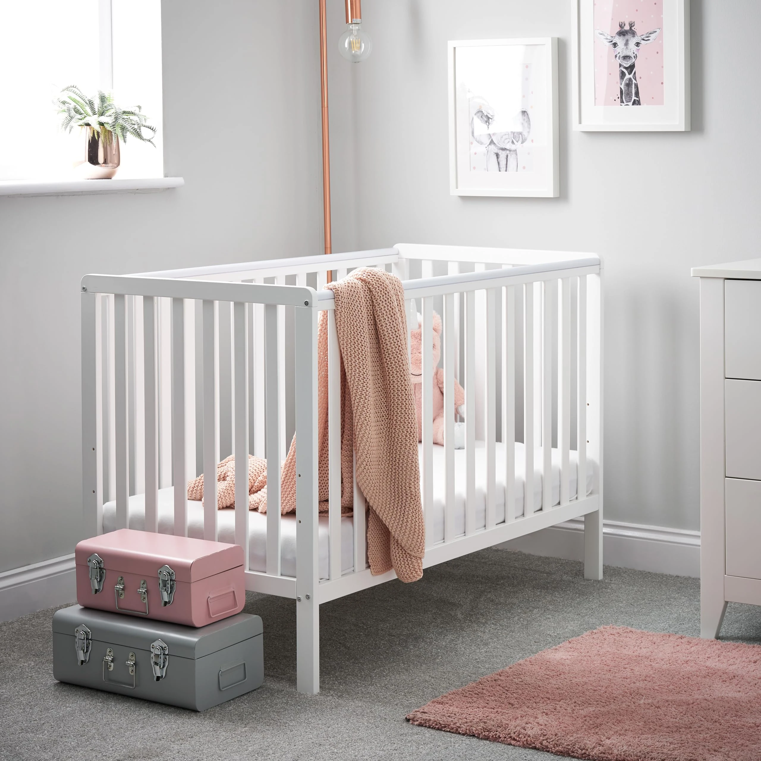 Obaby Bantam Cot, White 20OB1602