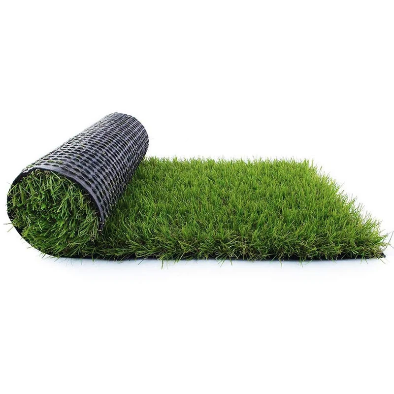 Fas Home Artificial Grass Turf 3FTx10FT (1.38"),Fake Grass Indoor/Outdoor Rug Synthetic Lawn Carpet,Faux Grass Landscape for Décor,Astroturf for Dogs with Drain Holes