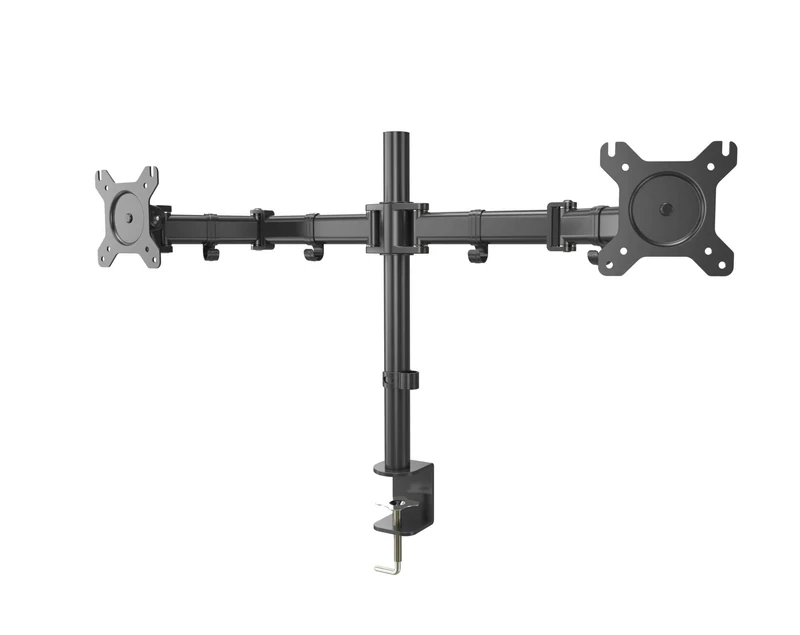 Haeger DB-T27.001A Dual Tilt and Swivel Monitor Stand