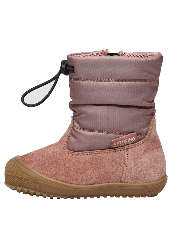 Naturino 1300144201 Baby Girls’ Snow Boot, Rosa Antico, 2 UK