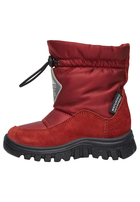 Naturino Varna WP Snow Boots for Girls and Girls, Garnet Red, 33 EU