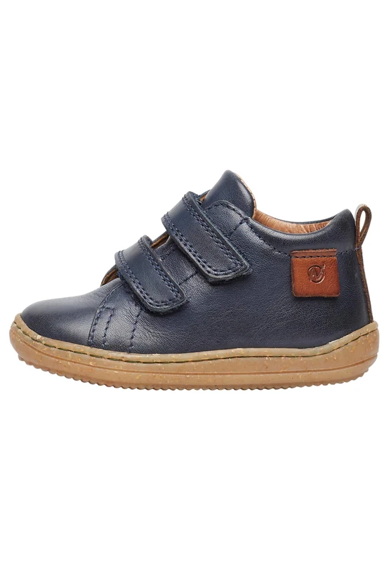 Naturino 1201531601 Unisex Babies’ First Walker Shoe, Bleu-Cognac, 4 UK