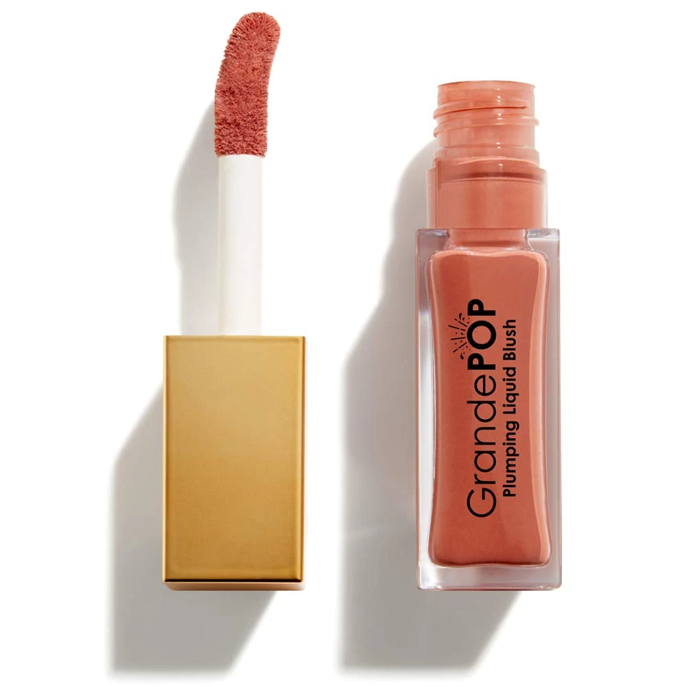 Grande Cosmetics Grandepop Plumping Liquid Blush, Tiramisu