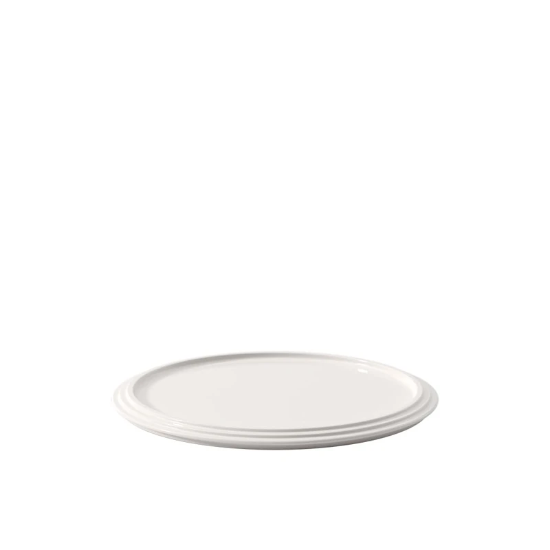Villeroy & Boch - Iconic Serving Plate, Presentation Plate Made from Premium Porcelain for Special Occasions, Dishwasher Safe, White, 24 cm