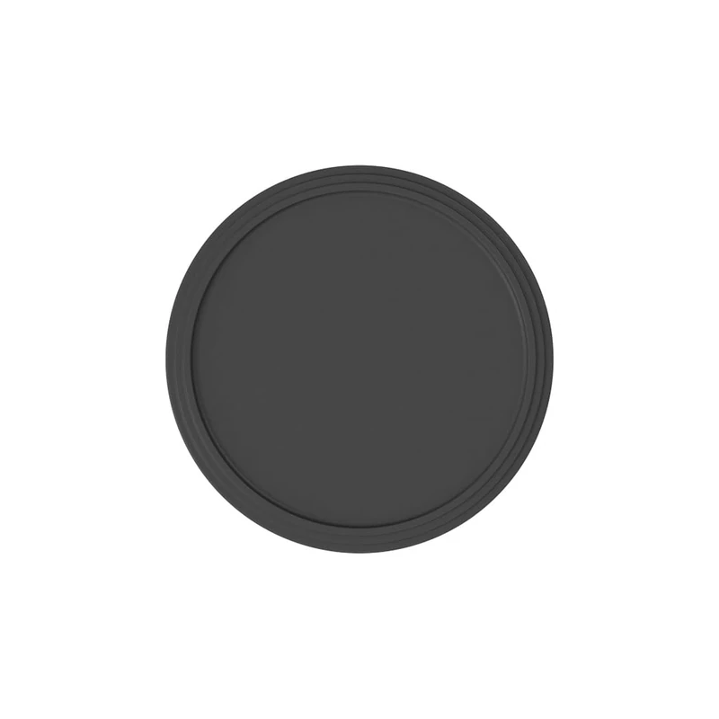 Villeroy & Boch - Iconic Serving Plate, Presentation Plate Made from Premium Porcelain in a Refreshing Shade of Black, Dishwasher Safe, 24 cm