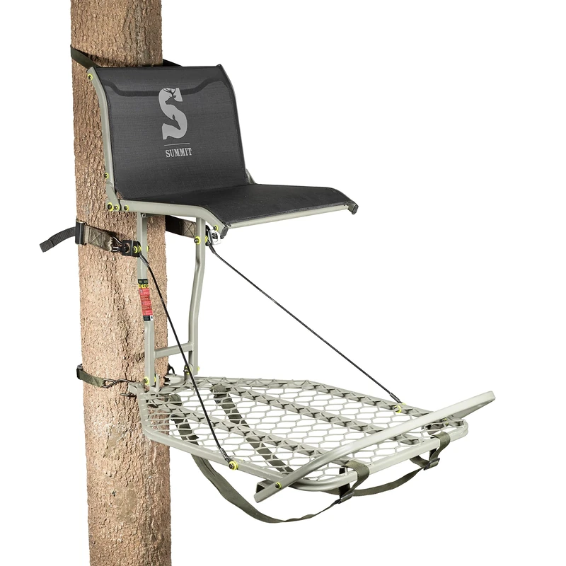 Summit Treestands Ledge XT Hanging Tree Stand Lightweight Folding Comfortable Mesh Seat (SU82117)