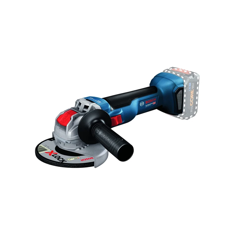 Bosch Professional 18V System Angle Grinder GWX 18V-10 (disc Diameter 125 mm, incl. X-Lock Holder, Without Battery/Charger)
