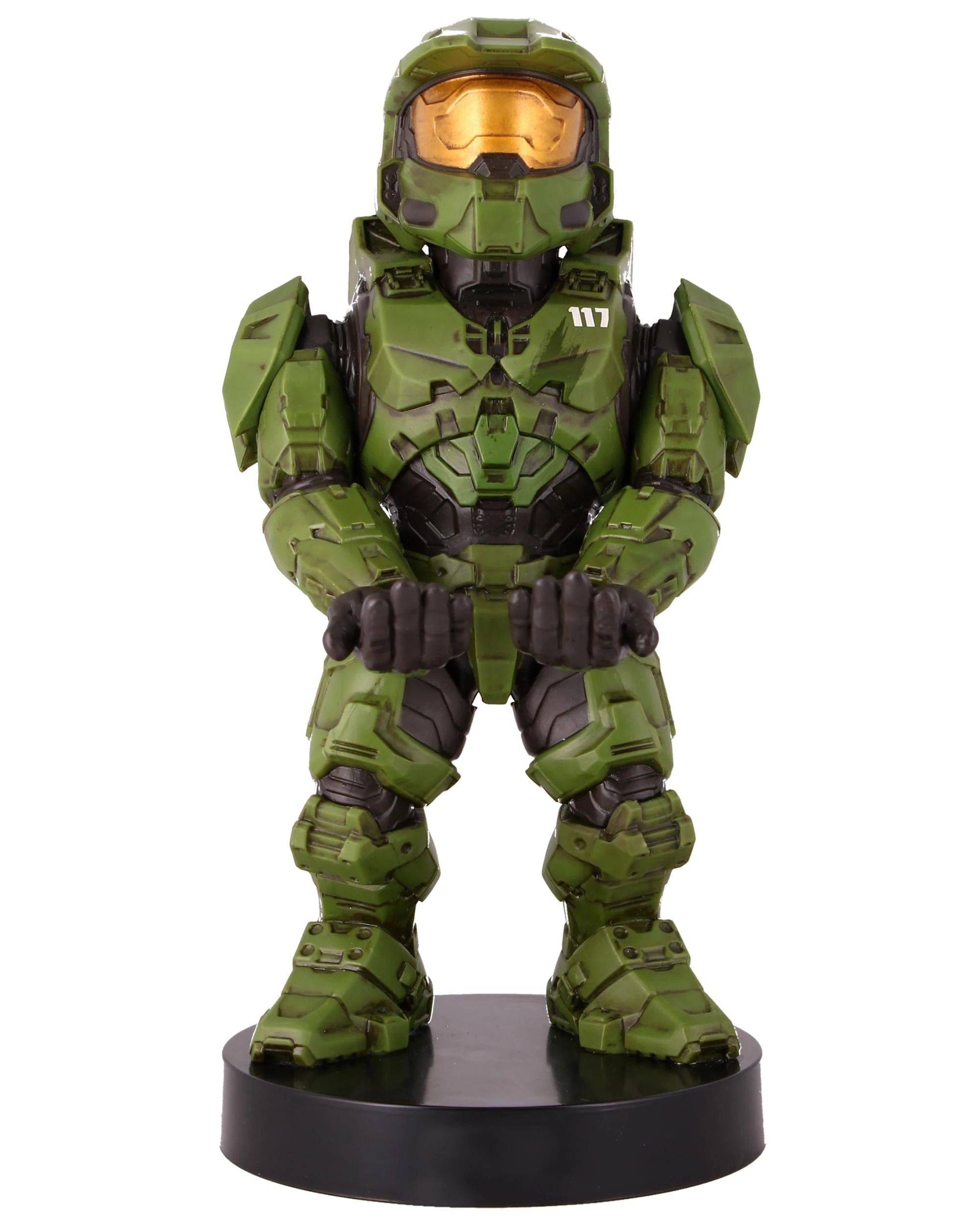 Cableguys Halo Master Chief Infinite Controller Holder & Phone Stand - Gaming Accessories for Room and Desk Setup, Holder Compatible with Xbox, PlayStation & Most Standard Game Controllers