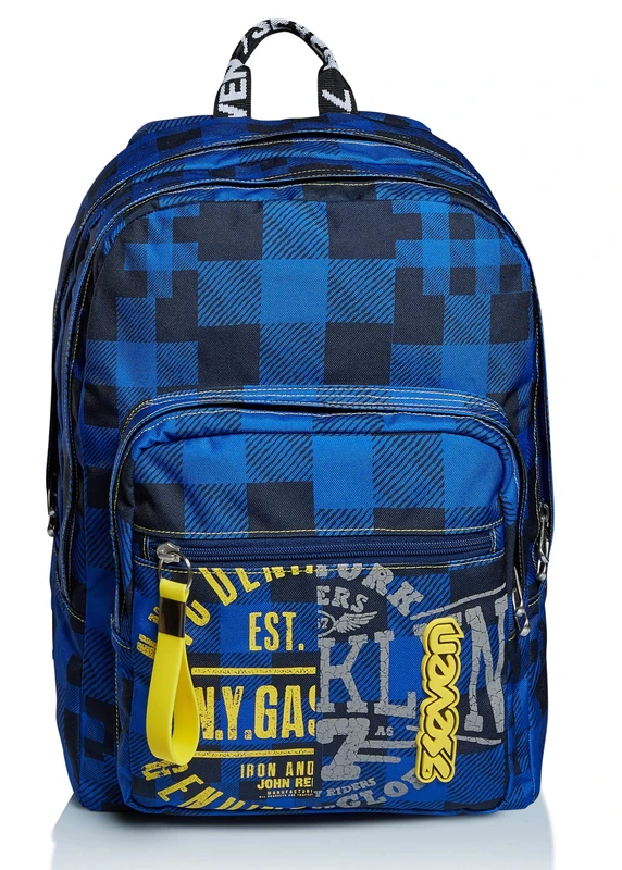 Seven Zaino Extra Fit Seven Check - 31L School Backpack
