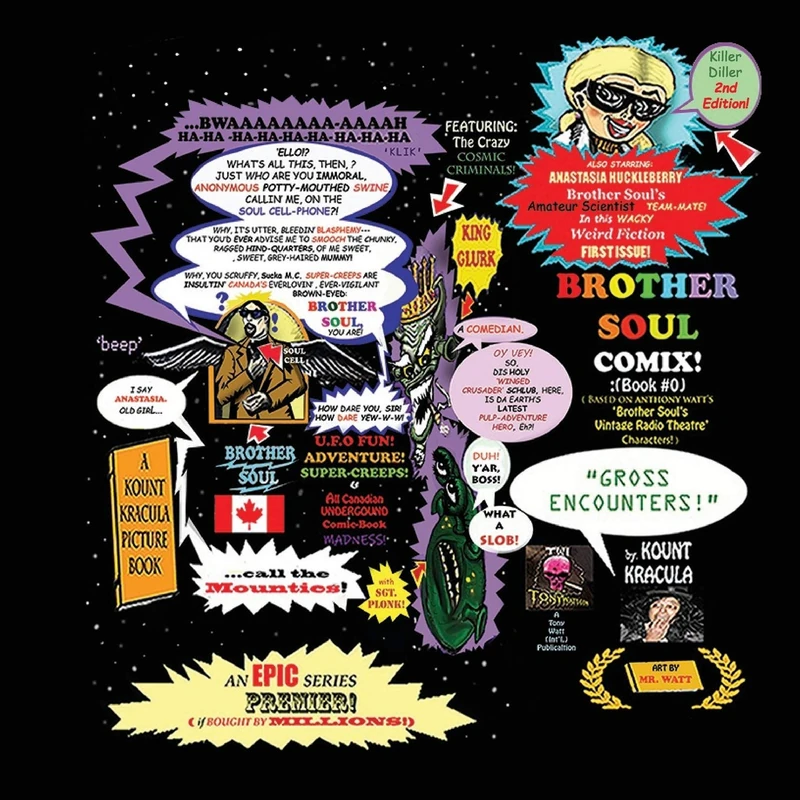 Brother Soul Comix #Zero!: A Kount Kracula Picture Book : Gross Encounters! - Image 1