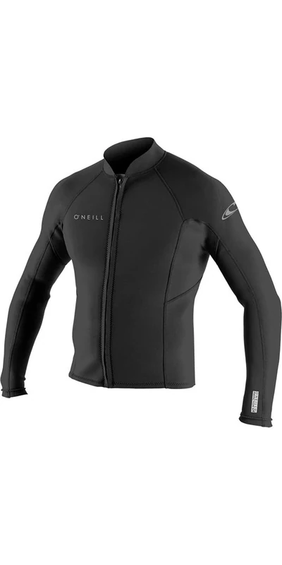 O'Neill Reactor-2 1.5mm Front Zip Jacket Black - 3XL