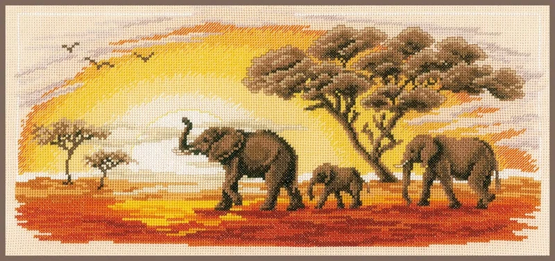 Vervaco Cross Stitch Kit, Multicoloured, 42x20cm