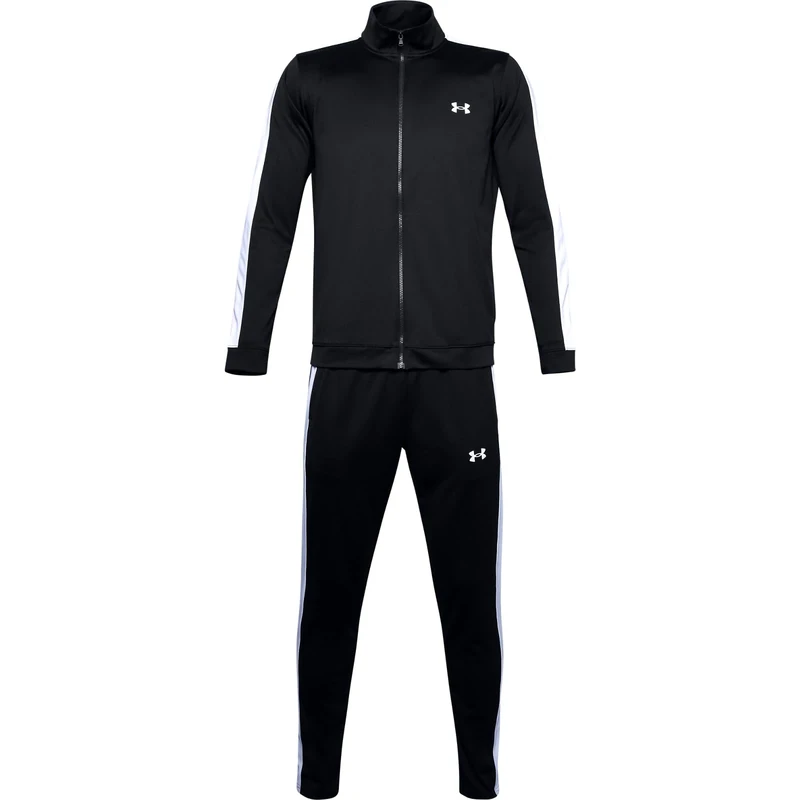 Under Armour Men's UA Knit Track Suit Shirt Black