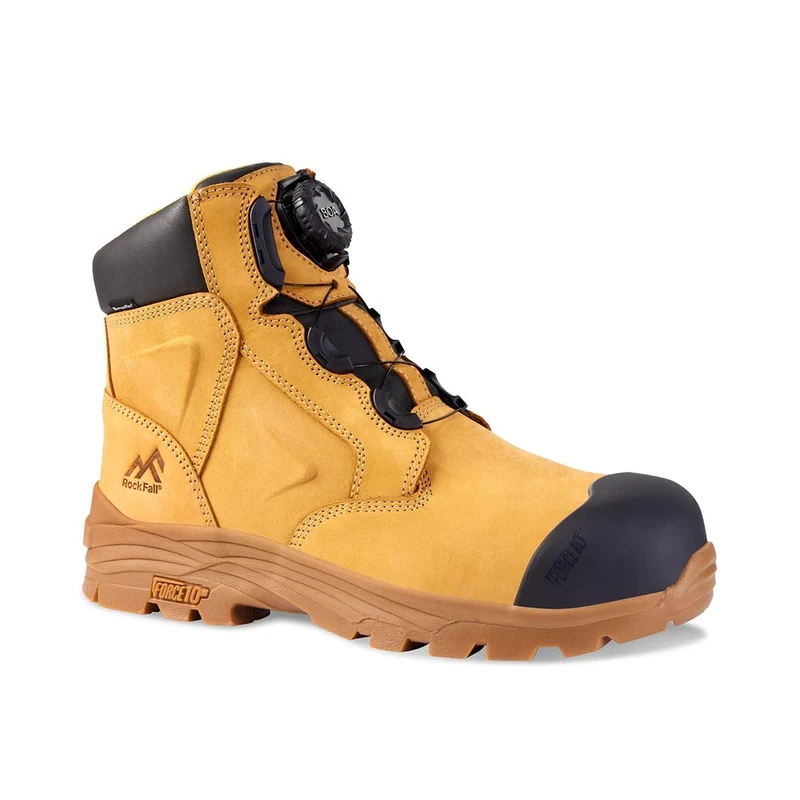 Rock Fall RF610 Honeystone Waterproof Boa Safety Boot Size 13