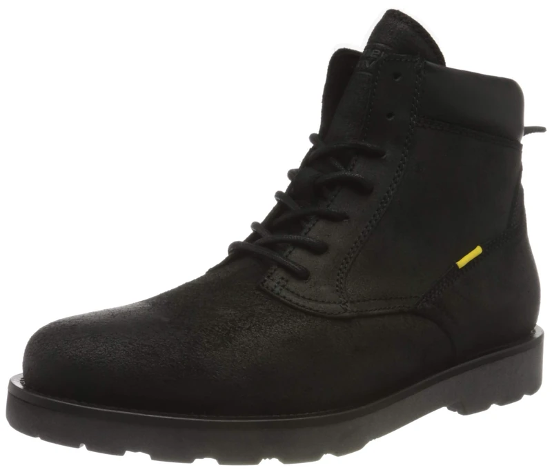 camel active Men's Route Fashion Boot, Black, 10.5 UK