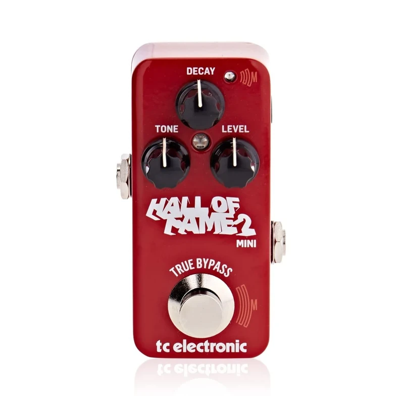 TC Electronic HALL OF FAME 2 MINI REVERB Iconic Ultra-Compact Reverb Pedal with Groundbreaking MASH Footswitch and New Shimmer Reverb Algorithm, Compatible with PC and Mac