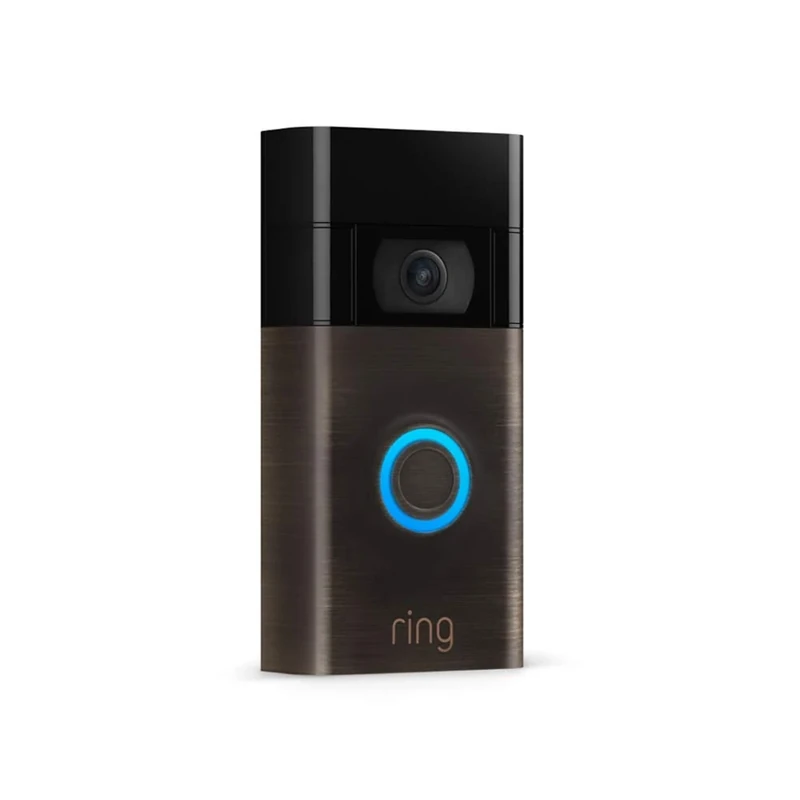 Certified Refurbished Ring Video Doorbell (2nd Gen) by Amazon|Wireless Video Doorbell Security Camera with 1080p HD Video, Wifi, battery-powered|Works with Alexa|30-day free trial of Ring Home