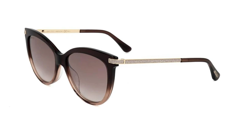 Jimmy Choo AXELLE/G/S Brown shaded beige 56/16/145 WOMAN Sunglasses - Image 1