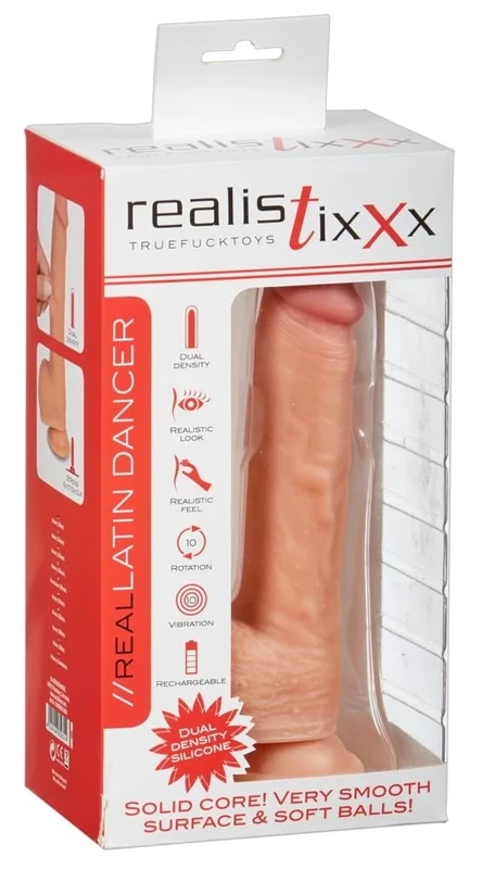 Realistixxx Latin Dancer Natural Vibrator Skin Color Light One Size - Image 1