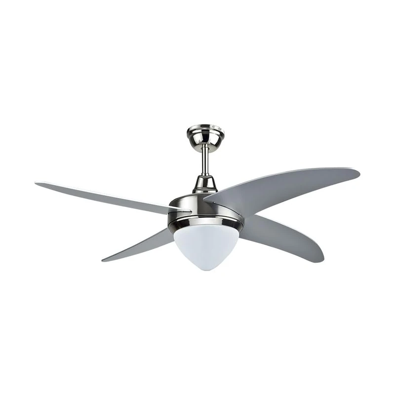 Ceiling Fan with Lights (Remote Control), 3in1 Dimmable Colour Changing Lights 60W Wind Speeds 4 Blades 3 Wind Speeds, Fan Lights for Living Room, Bedroom, Office, Dining Room - Image 1