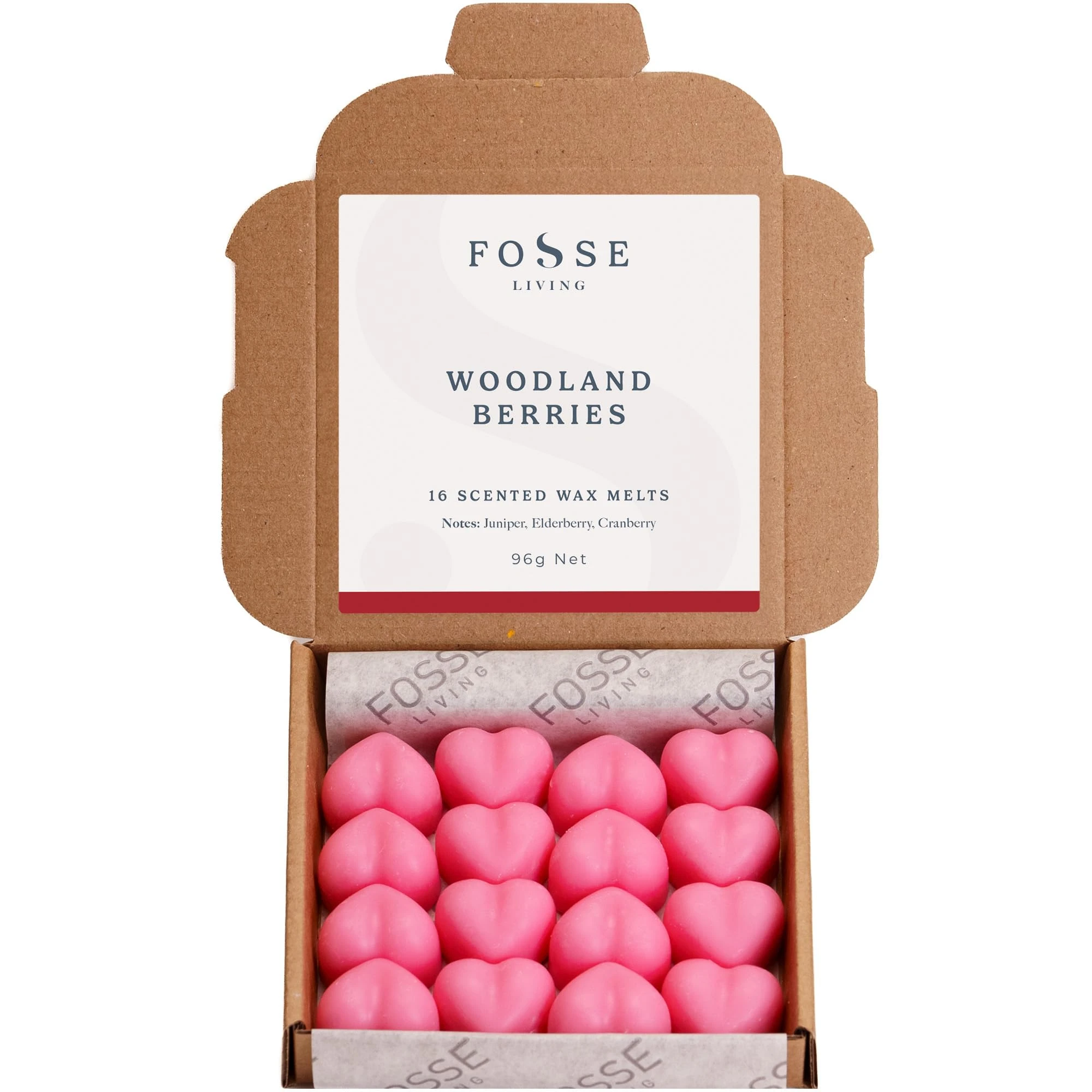 Woodland Berries Strong Scented Wax Melts 16 Pack - The Gift for Every Occasion – Made in The UK