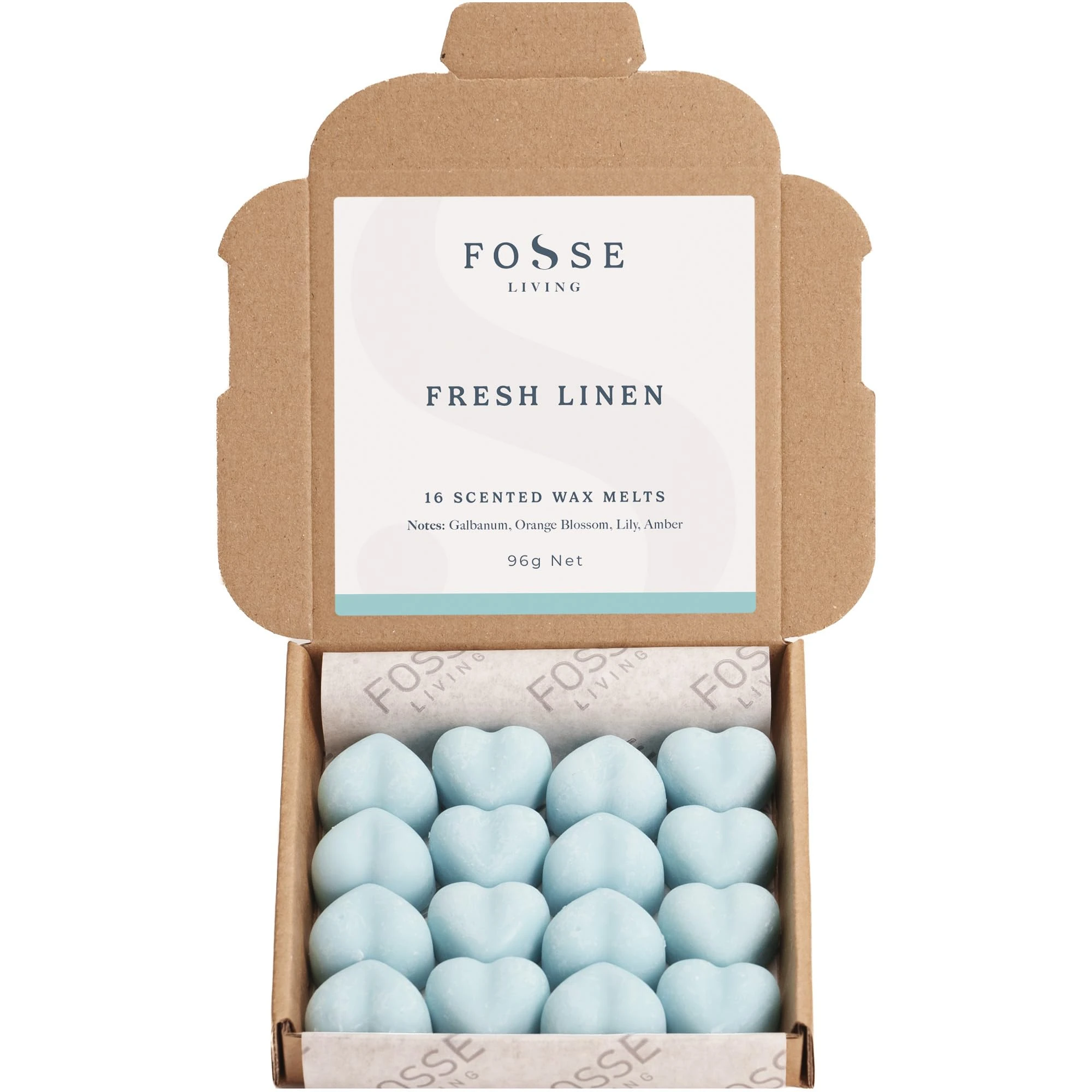 Fresh Linen Strong Scented Wax Melts 16 Pack - The Gift for Every Occasion – Made in the UK - Cotton Fresh Scent