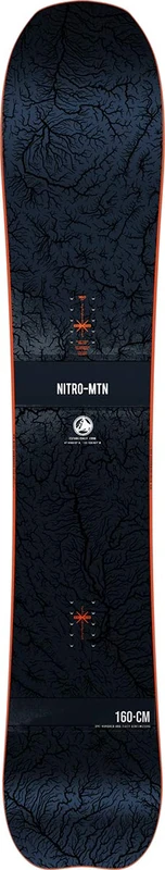 Nitro Men's Mountain BRD'21 Snowboards, Multicoloured, 160