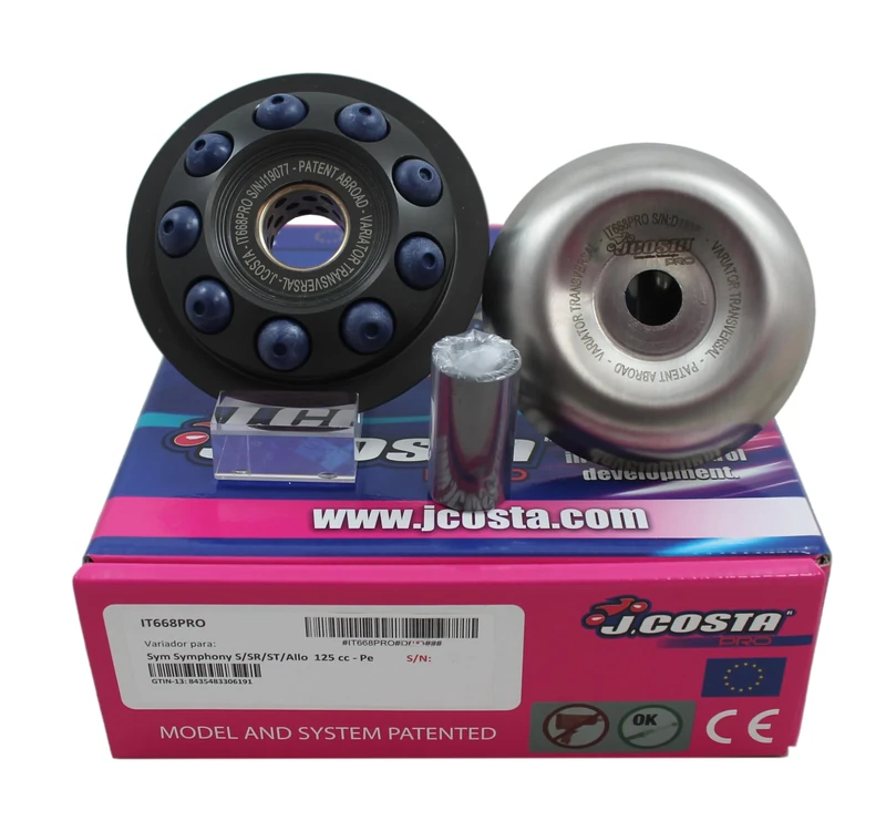 J.COSTA Variator PRO Sym Variator PRO Symphony S/SR/ST/Allo 125 cc - Variator PRO Peugeot Tweed 125 cc