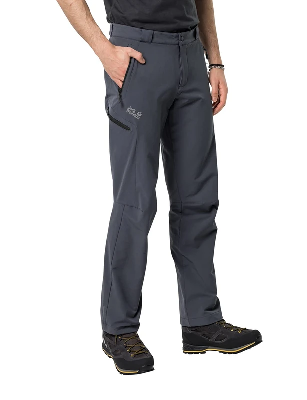 Jack Wolfskin Activate Thermic Pants Men's Pants - Ebony, 98