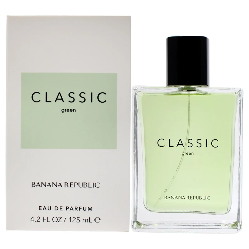 BANANA REPUBLIC Classic Green for Unisex 4.2 oz EDP Spray, (Pack of 1)