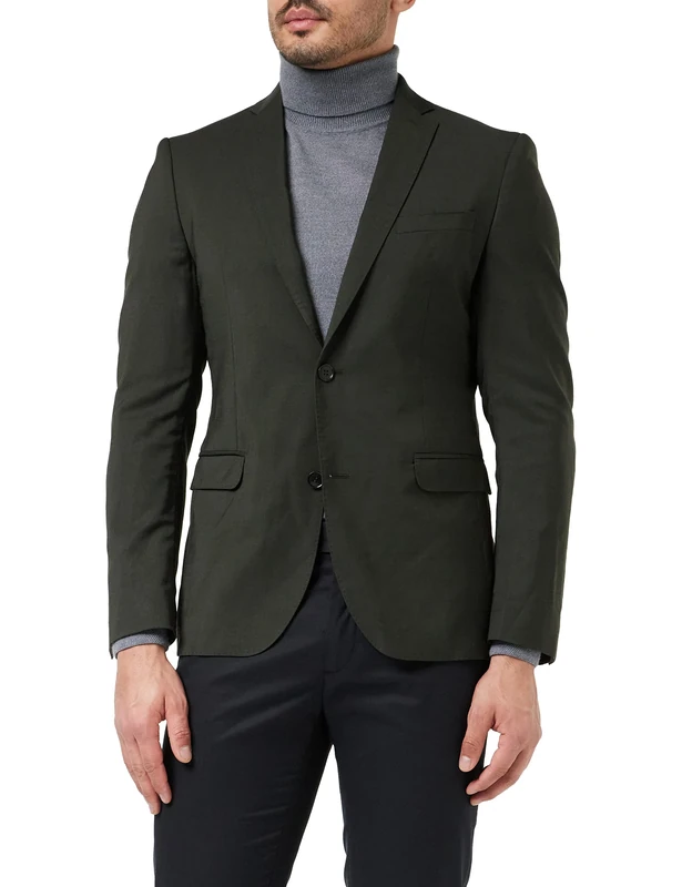 s.Oliver BLACK LABEL Men's 160.11.899.15.153.1229365 Business Suit Jacket Not Applicable, 7971, 48