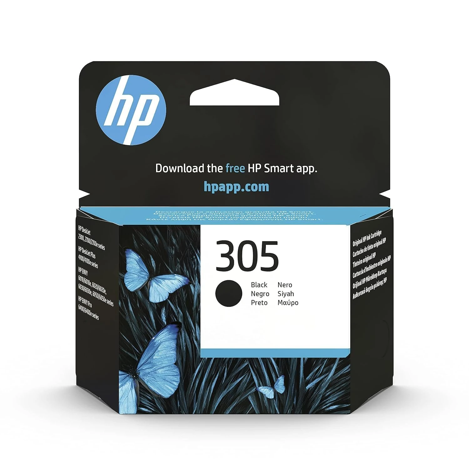 Original Ink Cartridge HP 305 NEGRO 3YM61AE