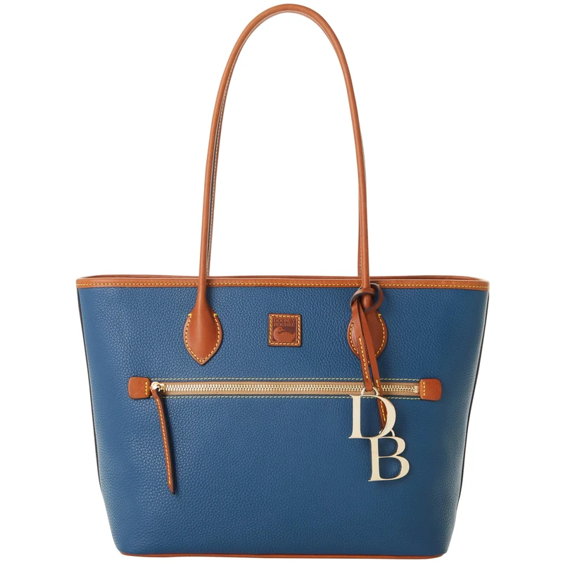 Dooney & Bourke Handbag, Pebble Grain Tote, Jeans, One Size