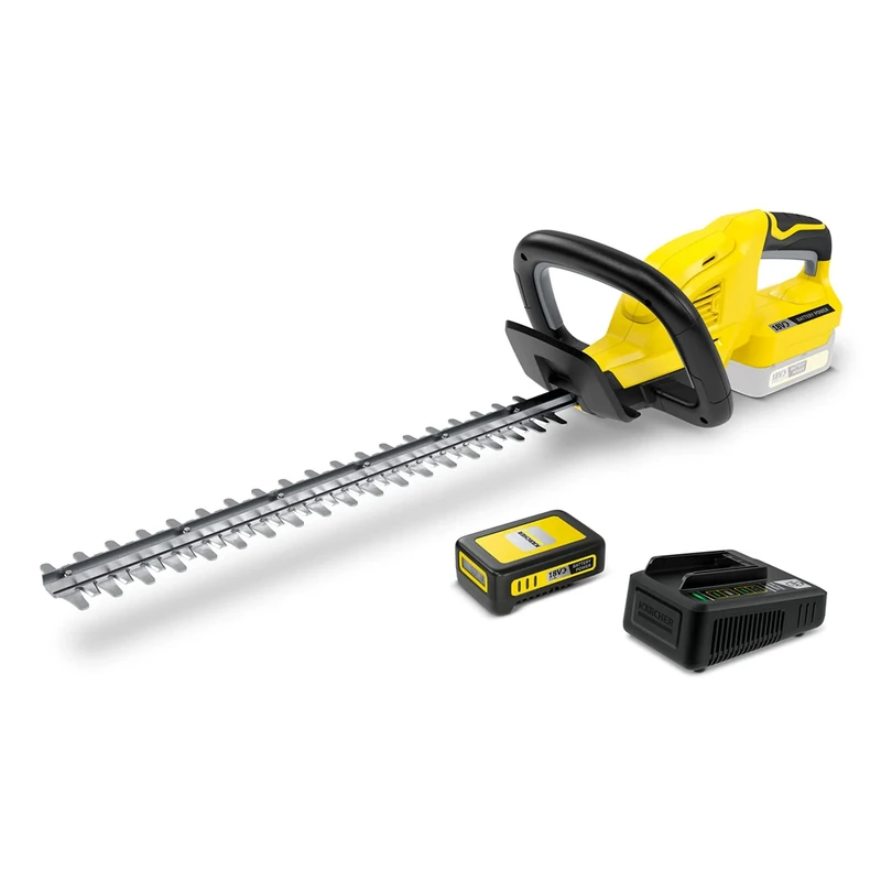 Karcher 18V Hedge Trimmer HGE-18-45 - 45cm Blade, Battery & Charger