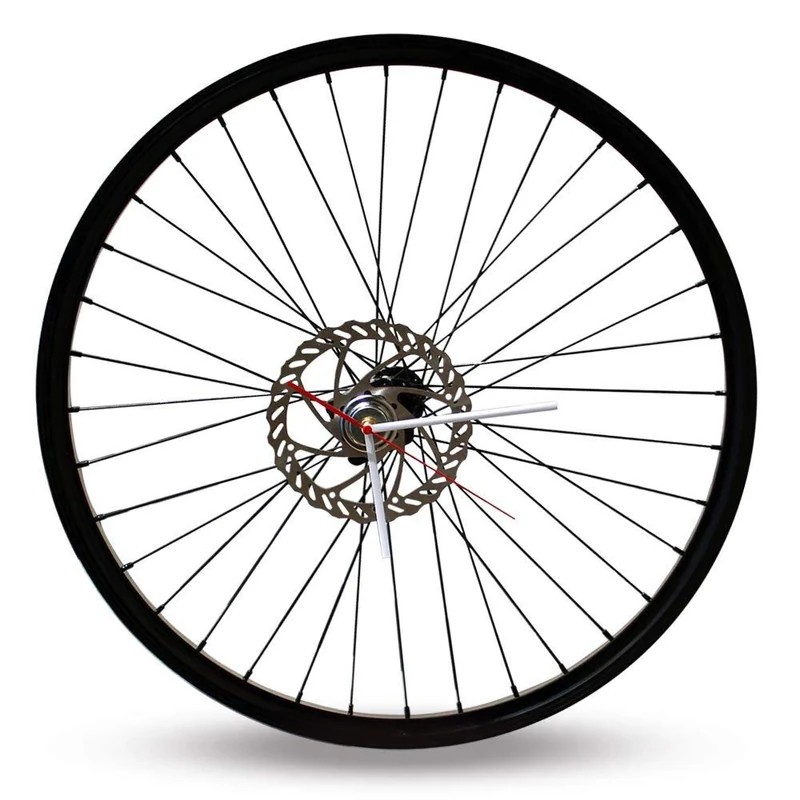 Bikes Bazaar Clock, aluminium, Black, One Size - Image 1