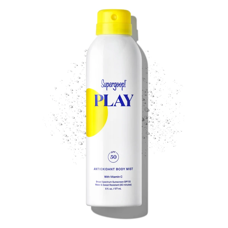 Supergoop PLAY Antioxidant Body Mist SPF 50 with Vitamin C For Women 6 oz Body Mist - Image 1