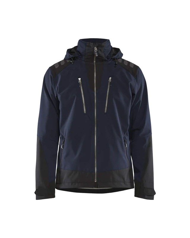 BLÅKLÄDER Softshell jacket Men M Dark navy/Black