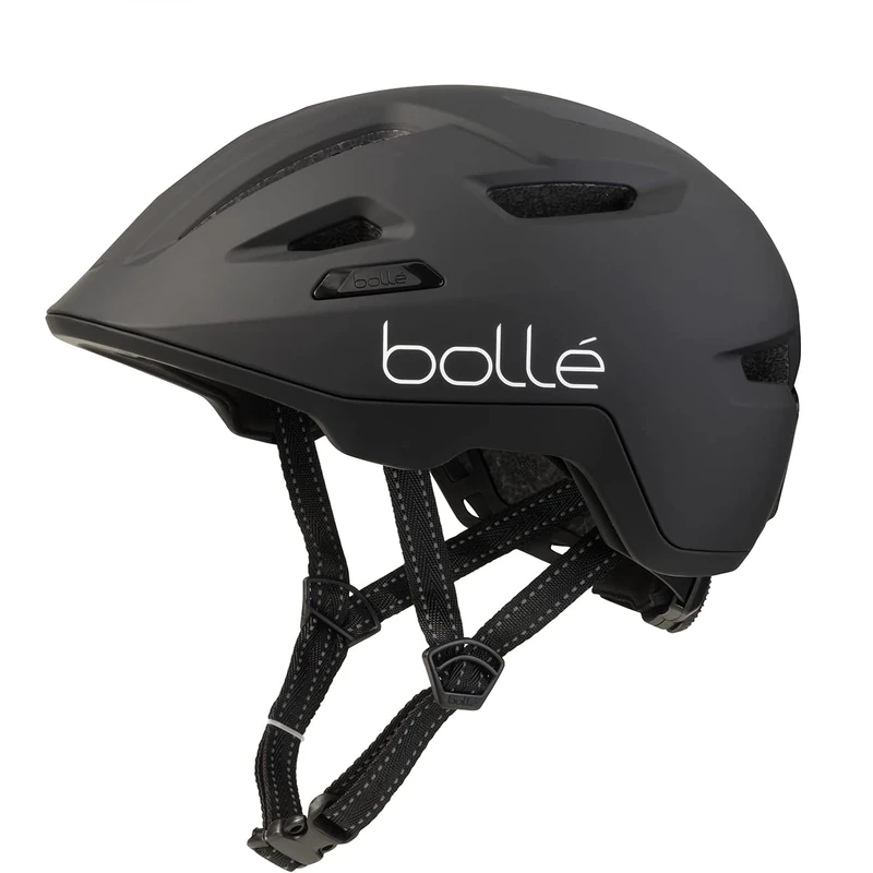 Bollé - Stance, Black Matte, No Lens Reference, Medium, Bike Helmets, Unisex, Adult