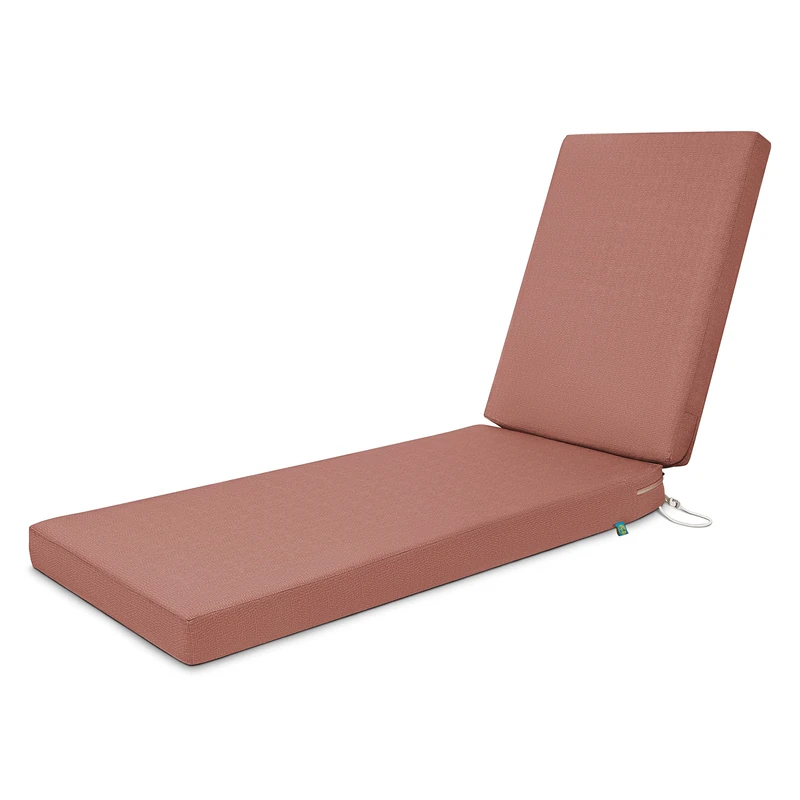 Duck Covers CCWCE80263 Weekend Water-Resistant 80 x 26 x 3 Inch, Cedarwood Outdoor Chaise Cushion - Image 1