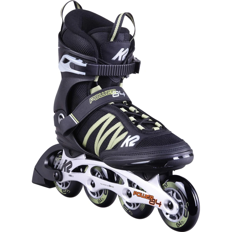 K2 Power 84 30D0371.1.1.070 Men's Inline Skates Black Sand