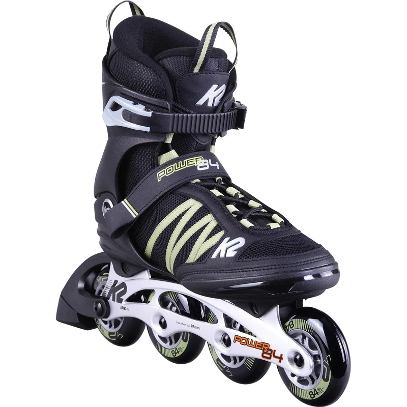 K2 Power 84 30D0371.1.1.125 Men's Inline Skates Black Sand