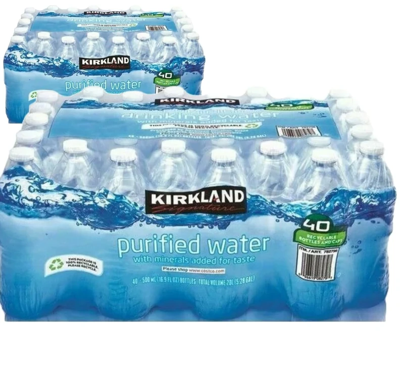 slamtech Kirkland Signature Spring Still Water 500ml, 40 Bottles